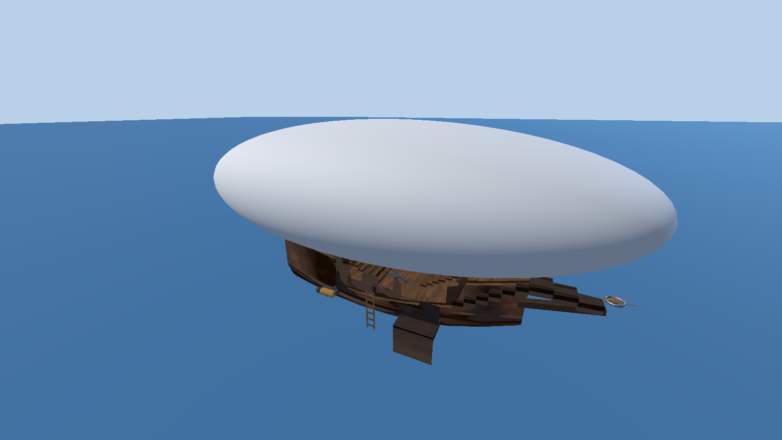 Blimp — 16 m on the waterline